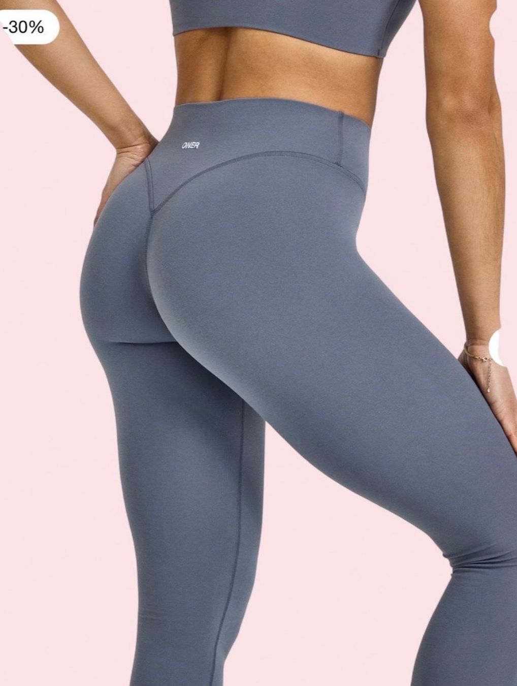 Oner Active Leggings: Oner Active leggings in granti blue – Usato da Otelfingen venduto da houseofstae 2