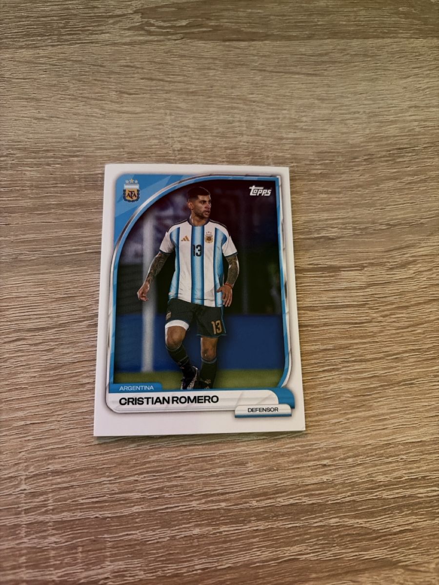 Topps Sammelbilder & Trading cards: Cristian Romero – Neu (gemäss Beschreibung) aus Dietikon von gab_rkb5