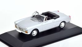 Peugeot 404 Cabriolet 1961-1968 silber met.       1:43