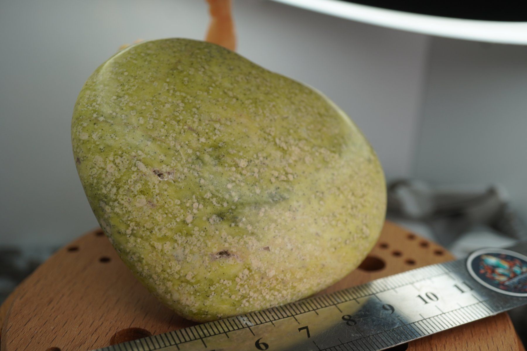 Mineralien & Heilsteine: Lizardit Jade     Herz      7cm   Räumung  np28.- – Neu und originalverpackt aus Eschenbach SG von topstone 6