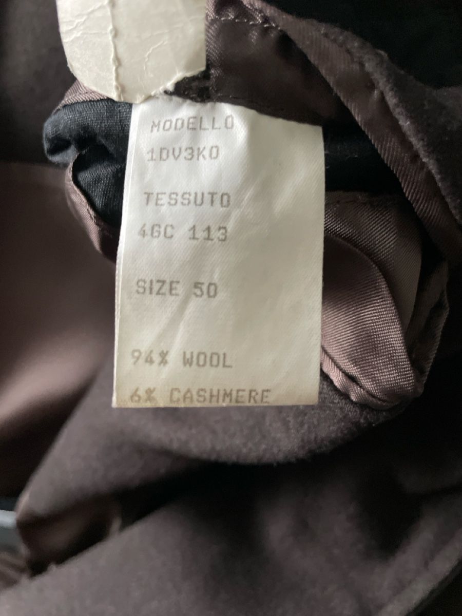 Versace Cappotti: Versace Classic V2 Brown Wool Cashmere Jacket - Size 50 – Usato da Egg b. Zürich venduto da Player1pl1 5