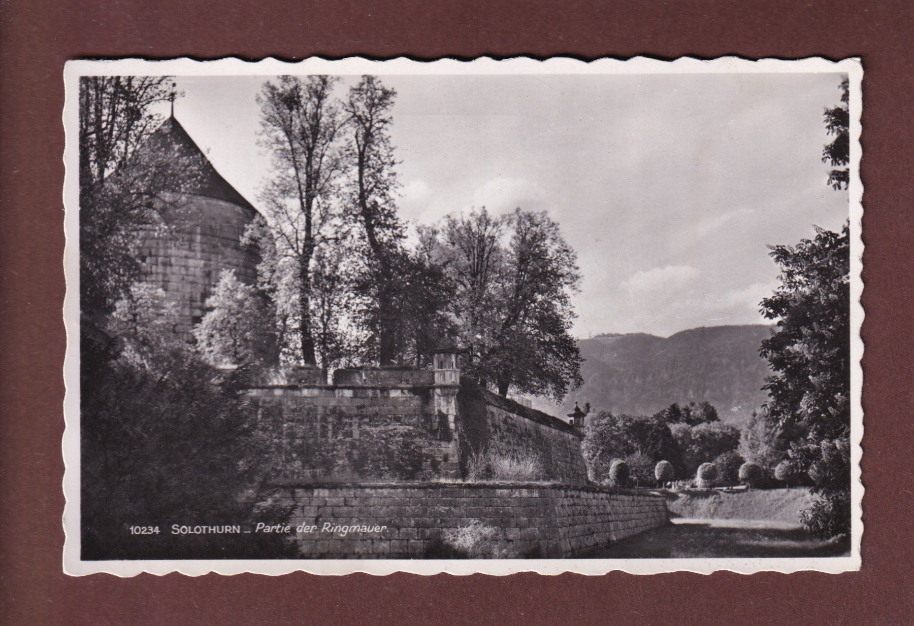 Cartes postales: SOLOTHURN - Partie der Ringmauer – D'occasion à Pully par nicecards-shop