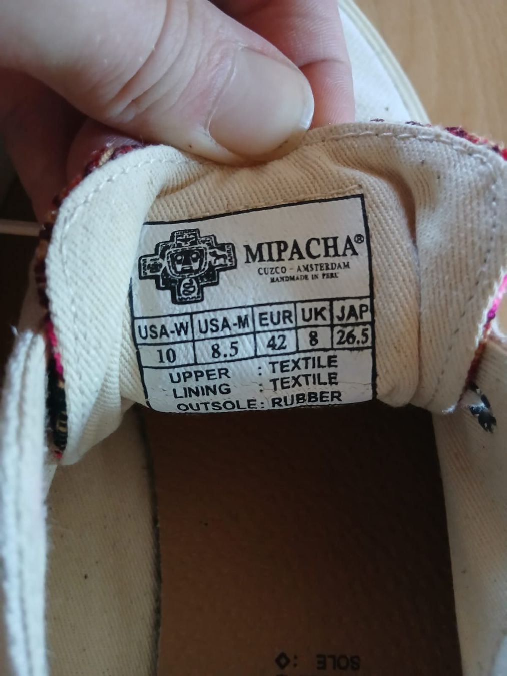 Scarpe da uomo: Mipacha Chuchu - Sommerschuhe – Usato da Hindelbank venduto da Fluffi3 4