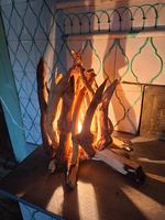 Seelenfeuer Andrekan Unikat Holzleuchte Waldholz und Altholz