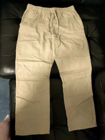Hosen Damen beige Grösse 40 Esmara gut erhalten