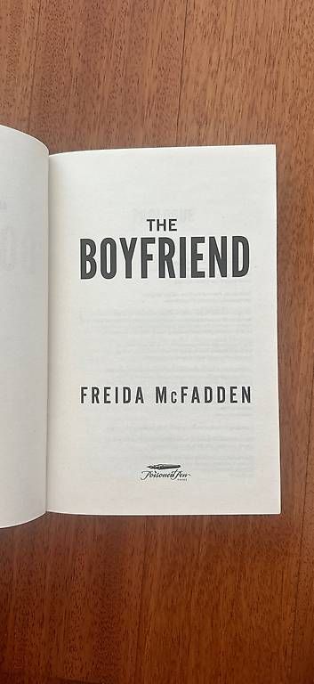 Libri: The Boyfriend, Frieda McFadden – Usato da Bellinzona venduto da nan_89sf 2