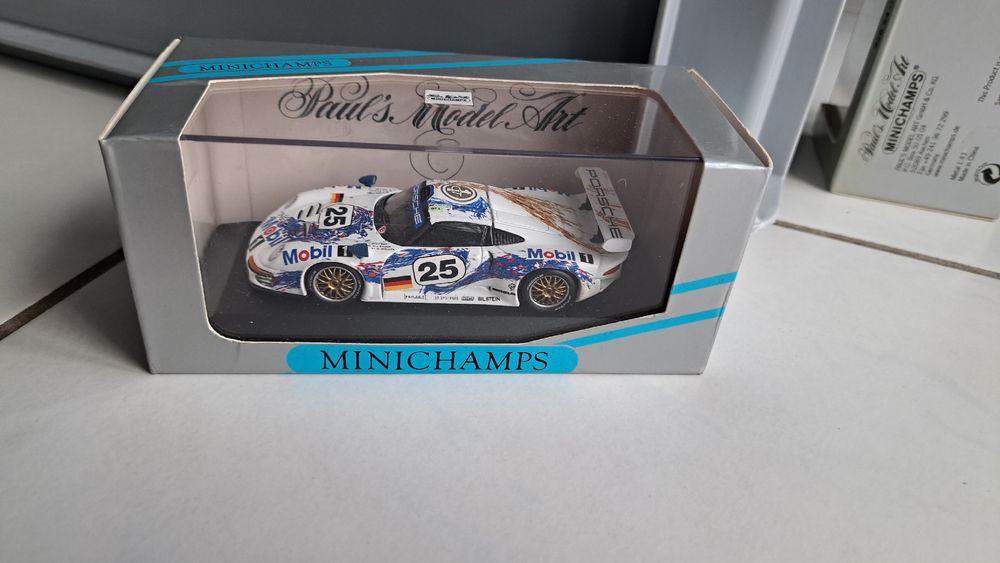 UT Modèles 1:18 - Porsche 911 GT1 Le Mans 1997, Miniature Collection Minichamps