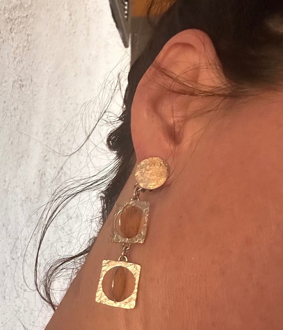Boucles d'oreille: Silber Ohrhänger Unikat Handarbeit Design modern – D'occasion à Dittingen par Bellevista 6