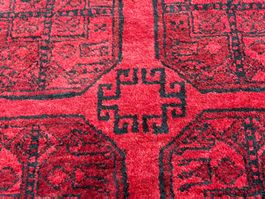 Handgeknuepfter Afghan Ersari aus Afghanistan 212 x 141 cm
