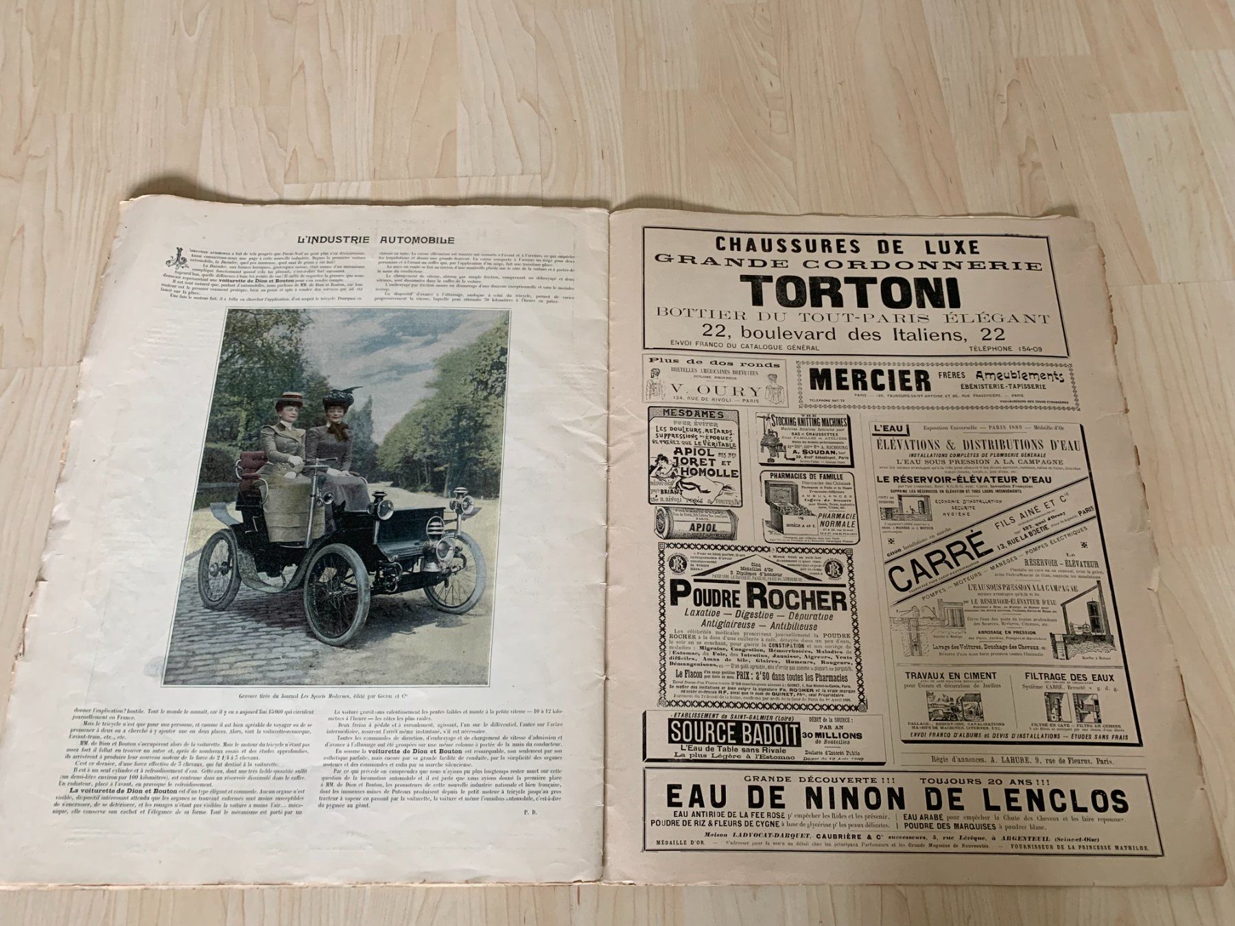 Riviste & Magazine: PARIS NOEL antike Zeitschrift – Usato da Worb venduto da farben20zauber 3