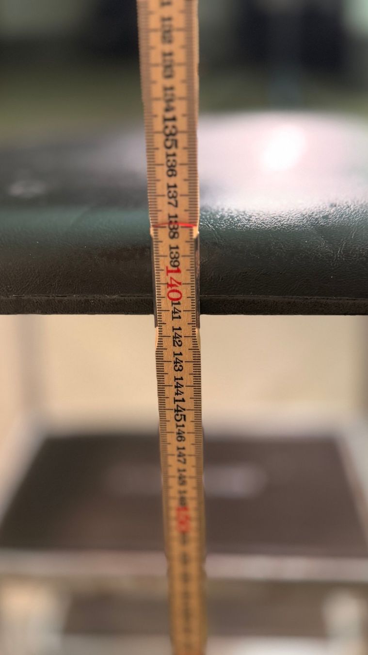 Scale: Hailo Klettermax Klapptritt Hocker Leiter 3 stufig – Usato da Zürich venduto da Hedwig-steig 8