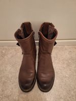 Herbstliche Leder-Boots Gr. 37 - Stylisch & Bequem!