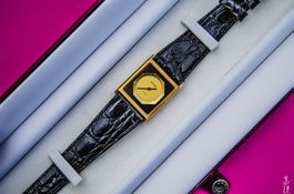 Sicura Ungetragen Art Deco Vintage Quartz Uhr