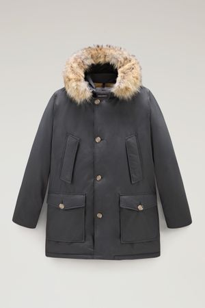 Woolrich Arctic Parka aus Ramar Cloth Grey Shadow