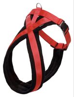 Hundegeschirr Hundegurt Sport Activ rotgepolstert strong NEU