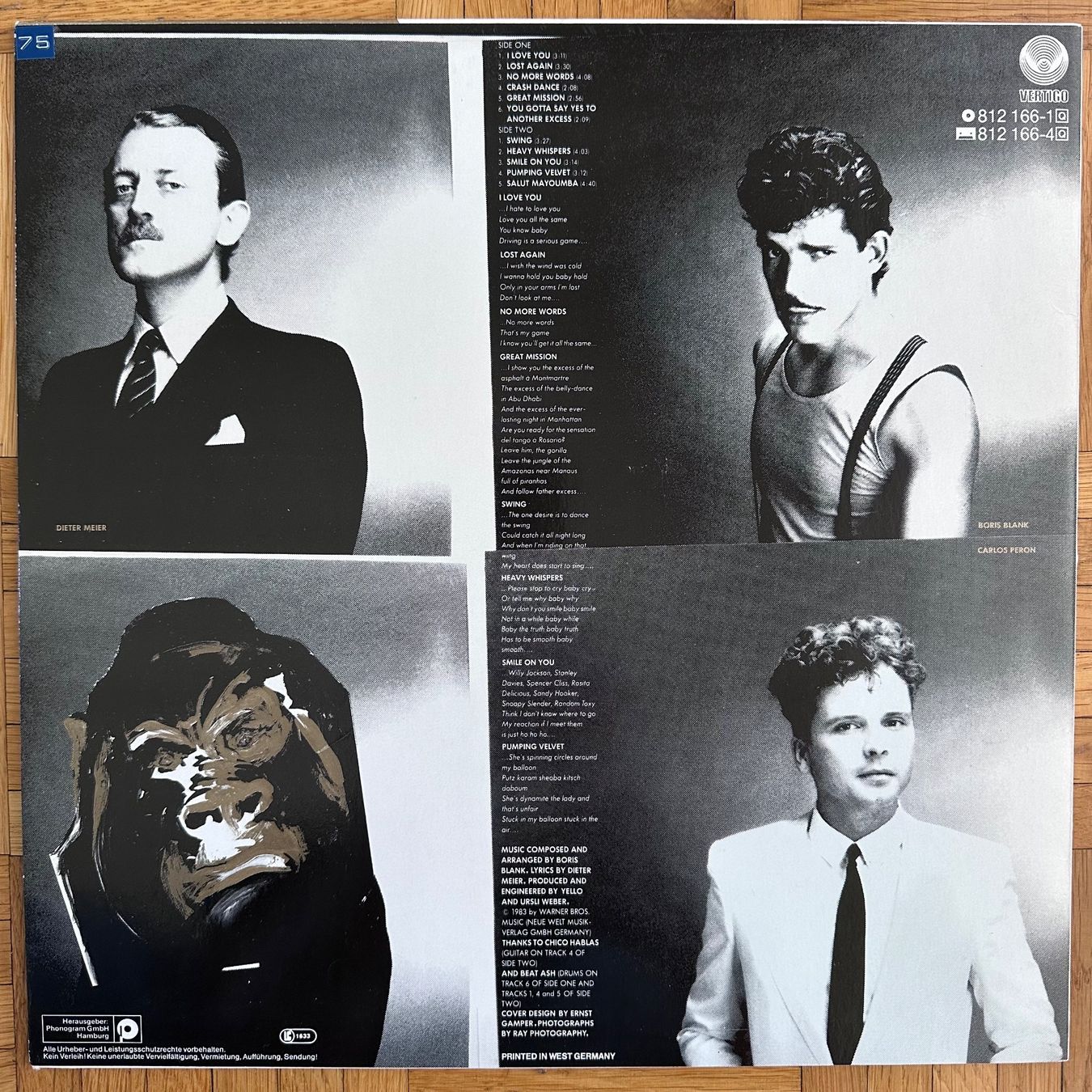 Schallplatten: LP - Yello - You Gotta Say Yes To Another Excess – Gebraucht aus Breganzona von Onairda75 1