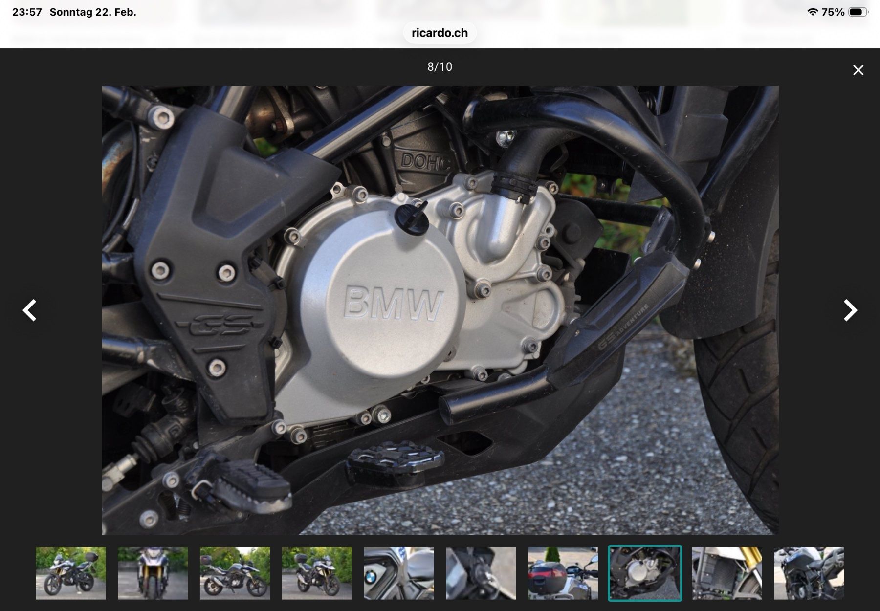 BMW Touring: BMW G310 GS – D'occasion à Bassersdorf par Romanmo 4