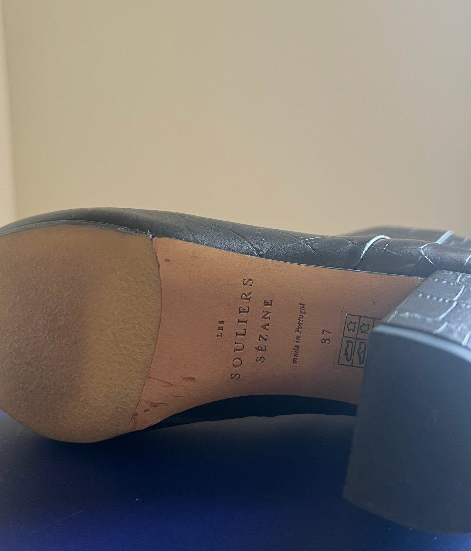 Sezane Scarpe da donna: Bottines Sézane noires – Nuovo (secondo la descrizione) da Lausanne venduto da justine.m 4