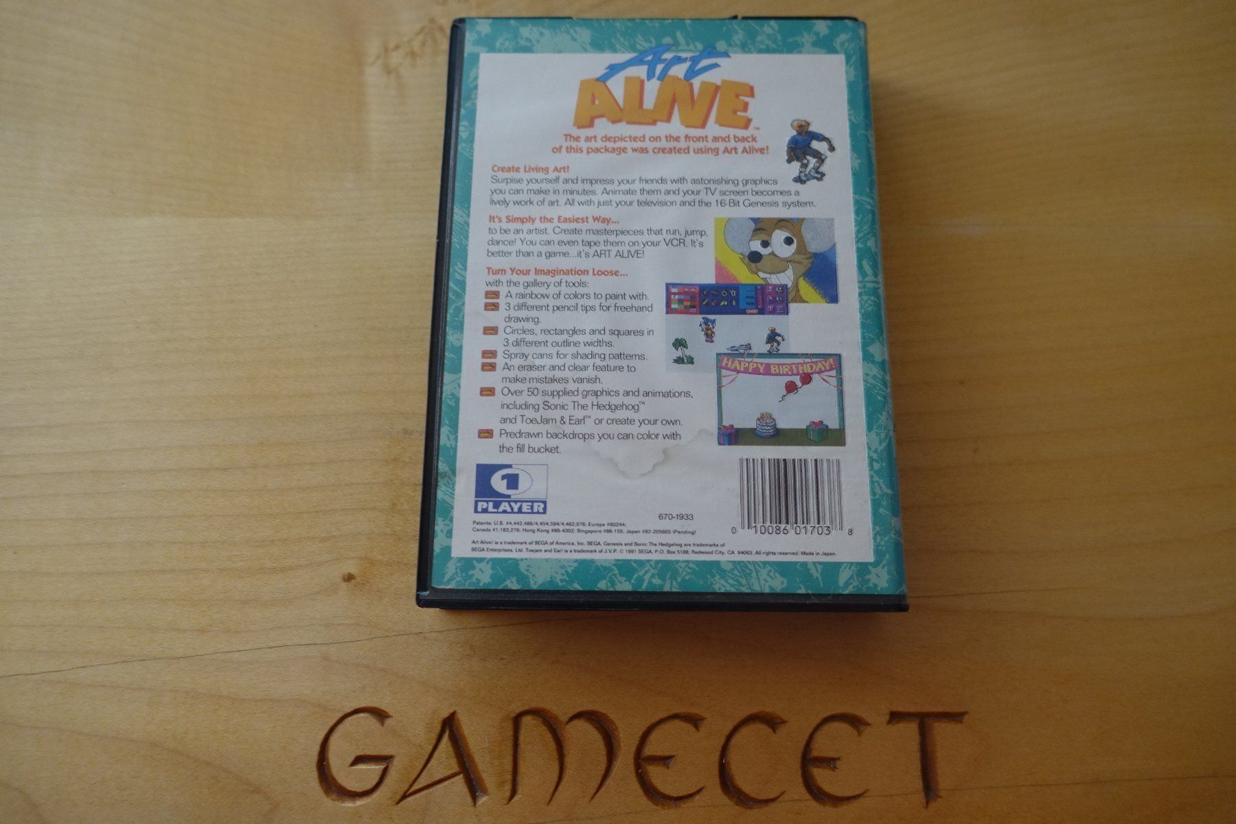 Jeux: Art Alive - Genesis – D'occasion à Steinach par Gamecet 2