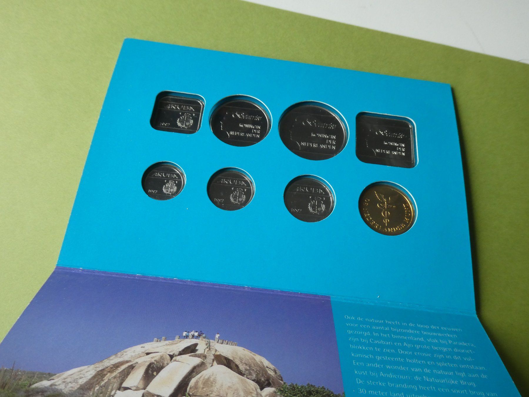 Toutes les monnaies: Aruba 1997, Muntset Aruba Fleur de coin – D'occasion à Hinterforst par Rohusri 2