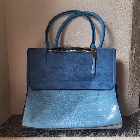 Handtasche von Parfois blau zweifarbig guter Zustand