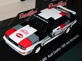 Audi Quattro 1985 Rally Monte Carlo N°5  * Detail Cars 1:43