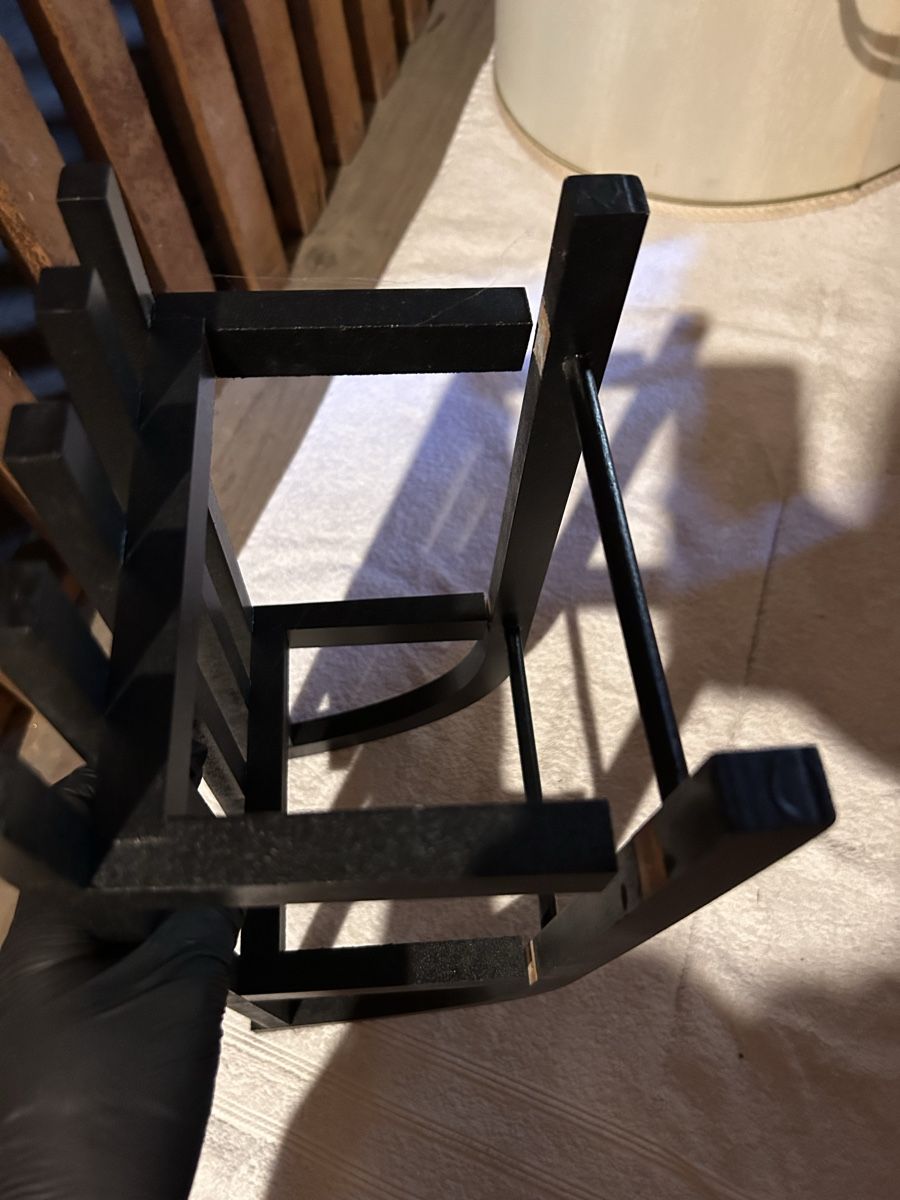 Tutte le decorazioni: Decorative Wooden Sledge Black Small – Usato da Biel/Bienne venduto da zit_v5yc 9