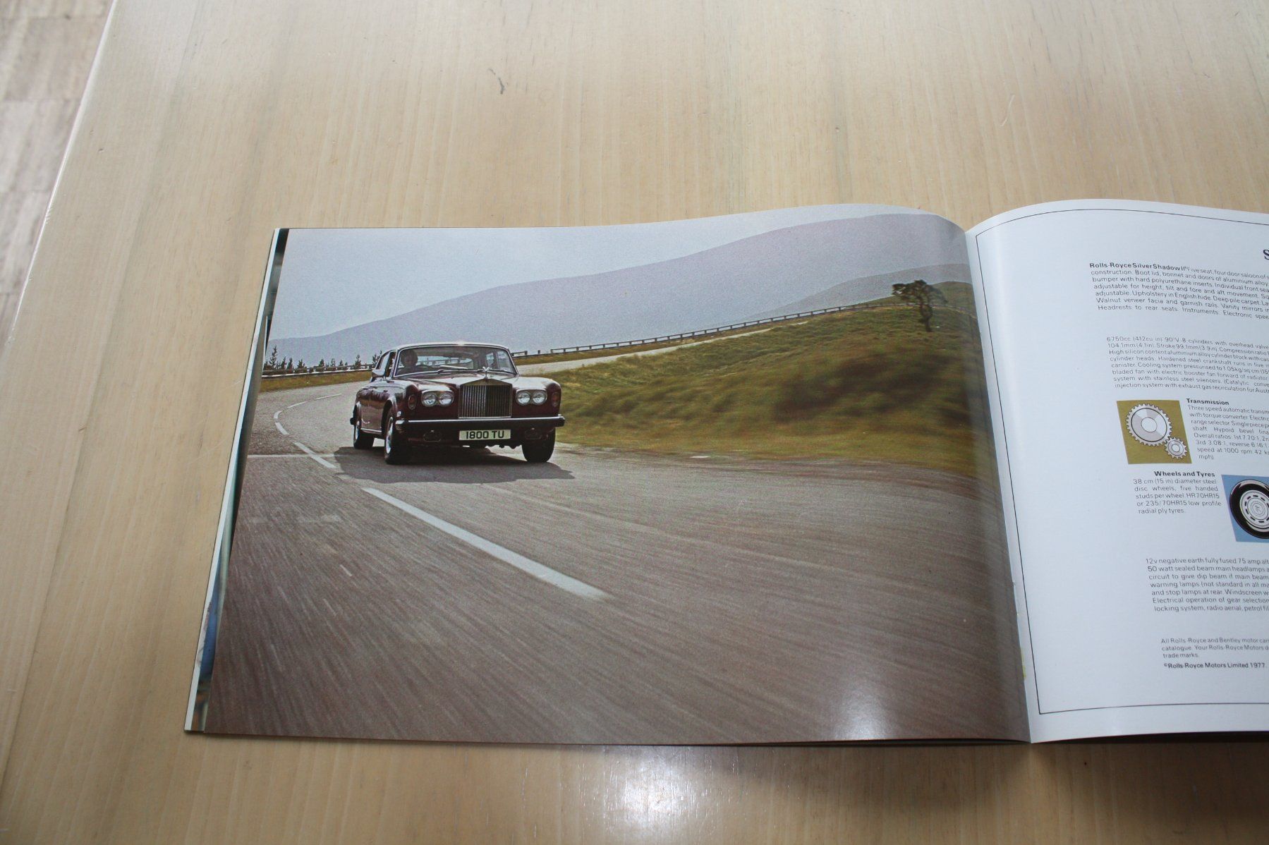 Rolls-Royce Documenti: Rolls Royce Prospekt Silver Shadow II 1979 – Usato da Wikon venduto da erwin400 7