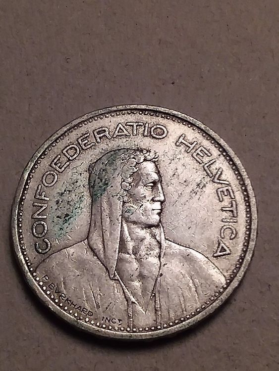 Toutes les monnaies: 5 Franken Jg.1950 – D'occasion à Schwyz par Trofana 1