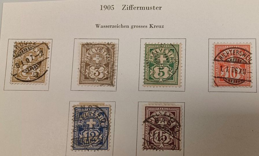 Tutti i francobolli: Ziffernmarken 1905 – Usato da Bellach venduto da qsearch