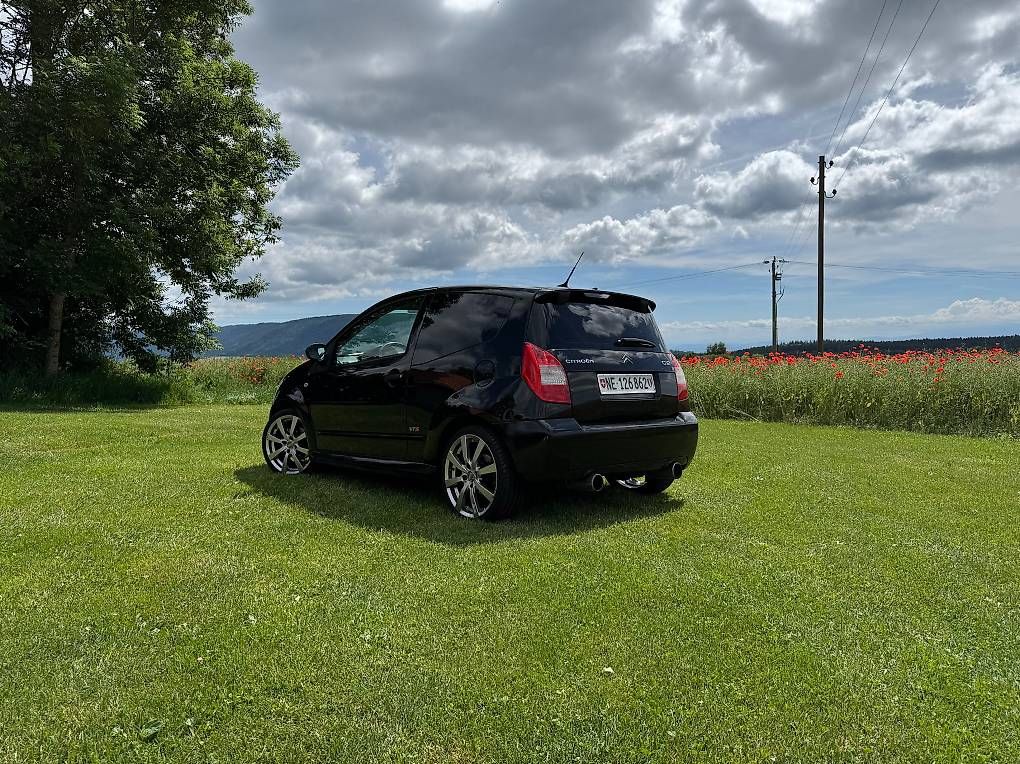 Autos: Citroën c2 VTS 1,6 16V noir – D'occasion à Geneveys-Coffrane par jon_n5qd 1