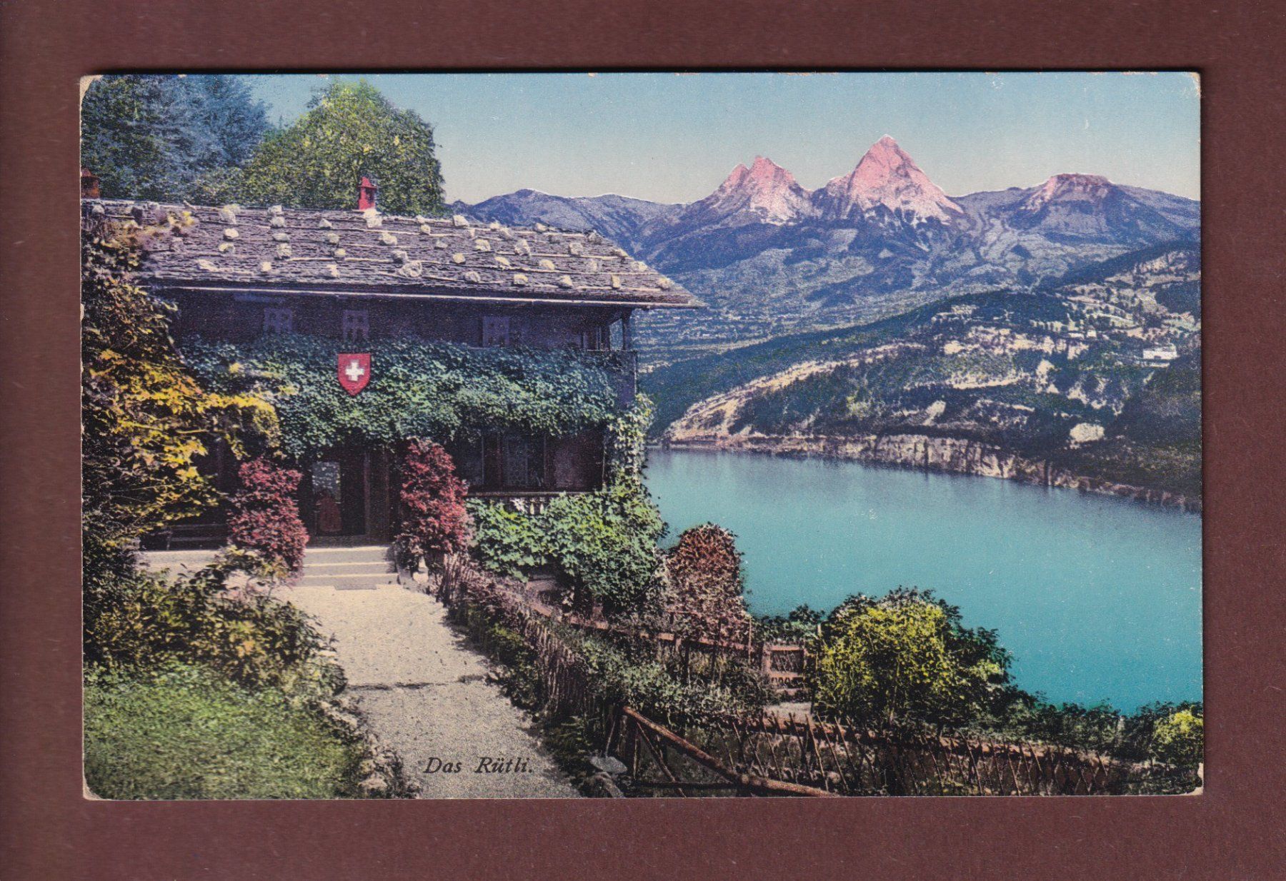 Cartoline postali: RÜTLI - Mythen – Usato da Pully venduto da nicecards-shop