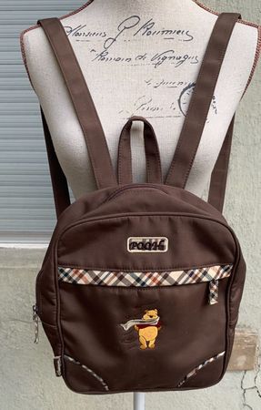 Super petit sac à dos vintage DISNEY Paris WINNIE L'OURSON