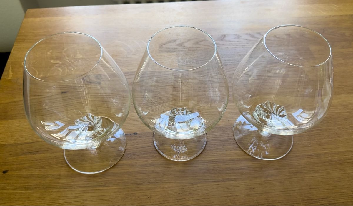 Verres: 3 grosse Cognacgläser / Schwenker – D'occasion à Zürich par stevocem 1