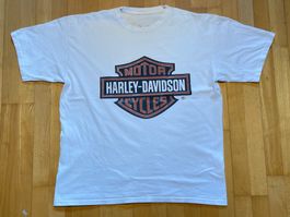 Vintage 90s T-Shirt Harley-Davidson Cuba Sz XL