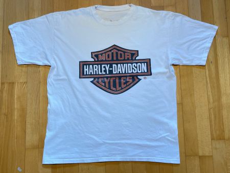 Vintage 90s T-Shirt Harley-Davidson Cuba Sz XL