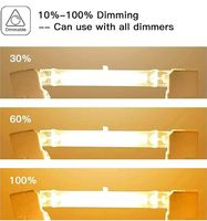 6er Halogen Bulb R7s Dimmable Halogen Lamp halogenstab 118mm