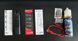 E-cigarette - Oxva Xlim Pro3 + liquide 50ml rechargeable