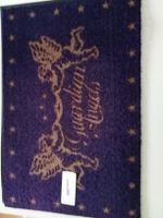 Fussmatte-Guardian-blau gold