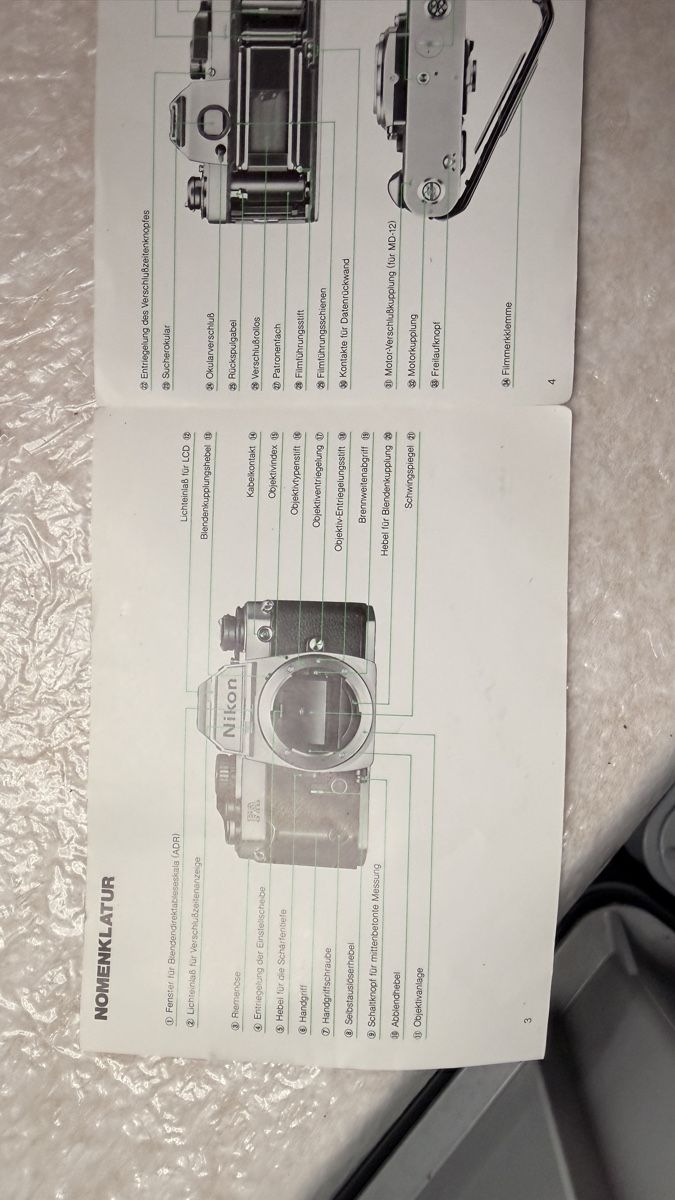 Nikon Fotocamera: Klassische Nikon FA Spiegelreflexkamera! – Difettoso da Rotkreuz venduto da perlengott 9