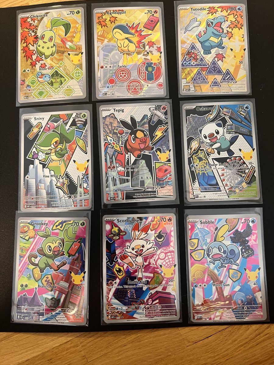 Pokémon Carte collezionabili: First partner illustration #2 - English - Full set – Usato da Stallikon venduto da clemzou