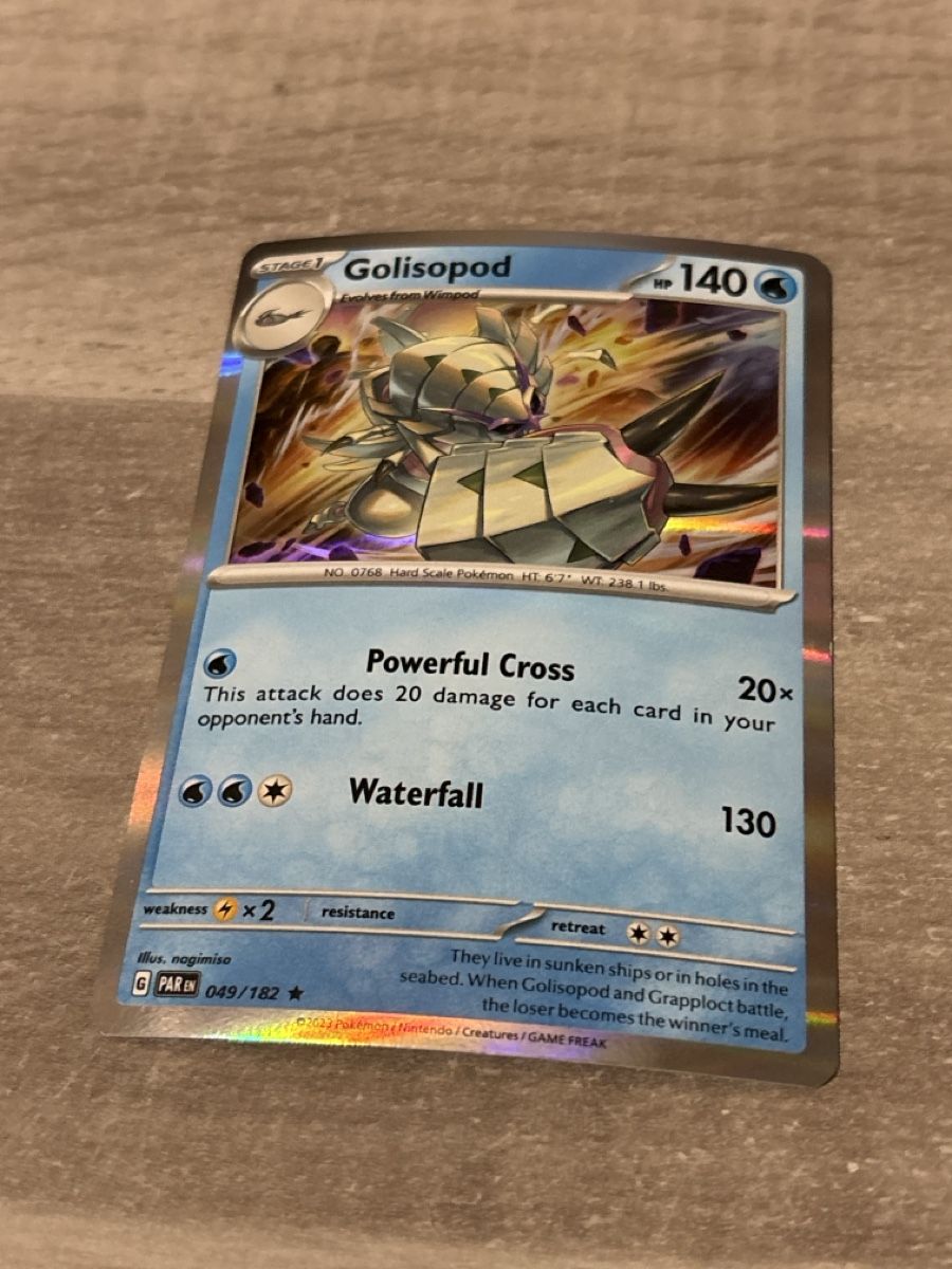 Pokémon Sammelbilder & Trading cards: Carte Pokémon Golisopod – Gebraucht aus Chêne-Bourg von iva_6fxv