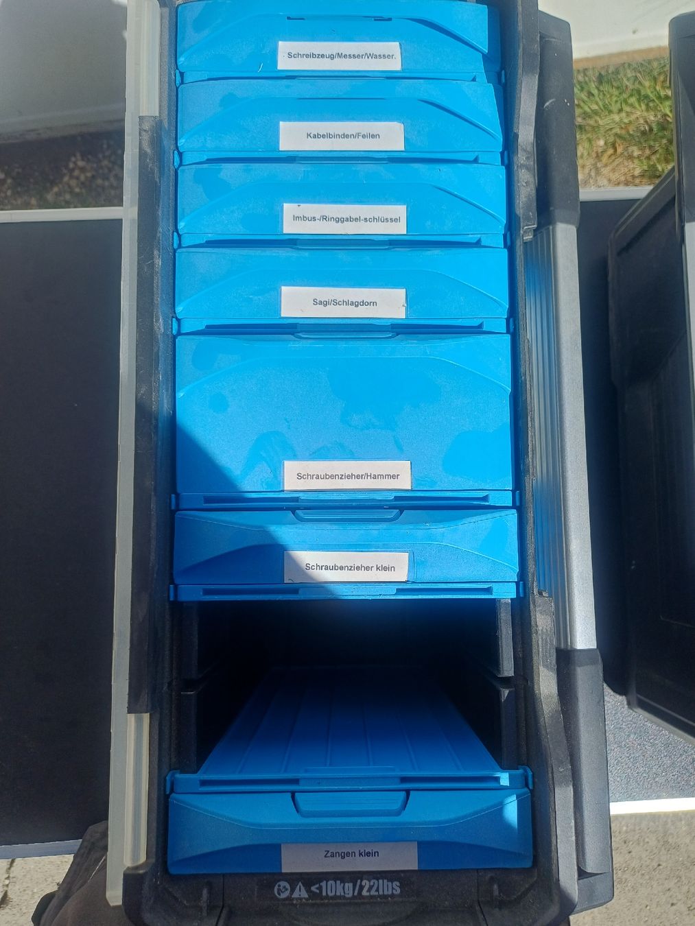 Casse di trasporto: 2 Blucave Werkzeugkisten – Usato da Wangenried venduto da Recycler94 4