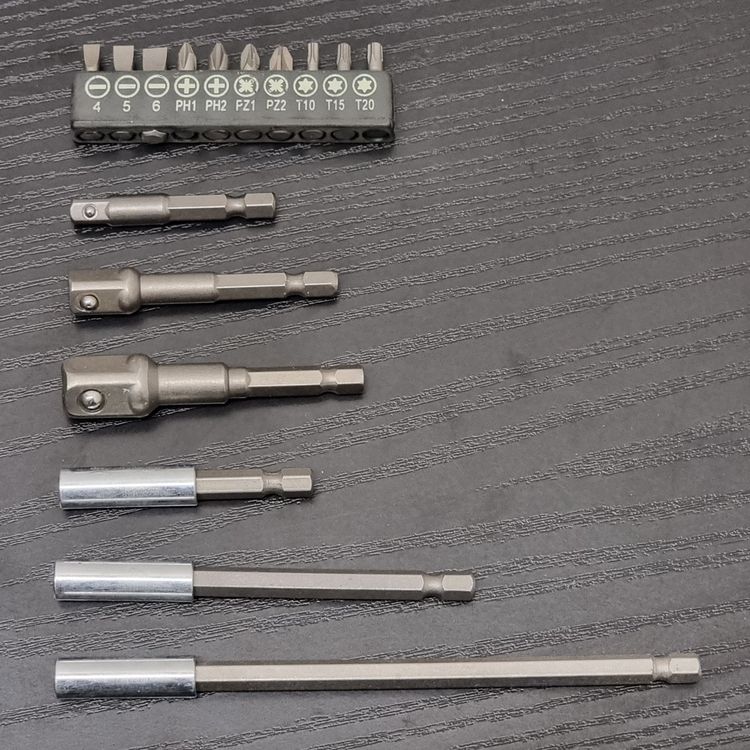 Crescent 3-teiliges Gelenk- & Adapter-Set – 1/4" Und 3/8" Antrieb, Verchromt, Mit Reduzieradapter
