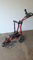 Elektrischer Golf Trolley rot mit Ladegeraet guter Zustand