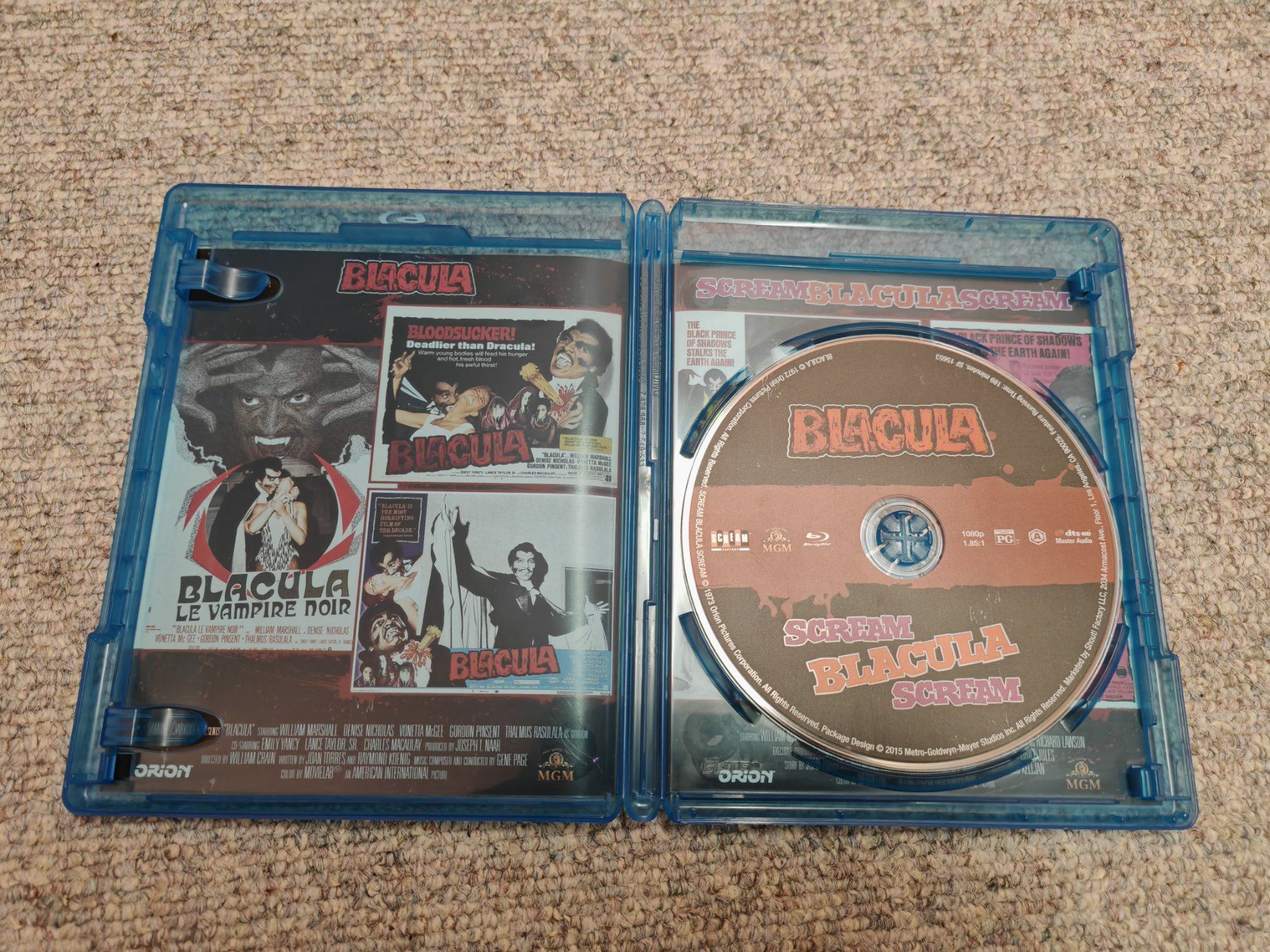 Tutti i DVDs: Blacula / Scream Blacula Scream - Blu-ray – Usato da Thun venduto da Kankii 2