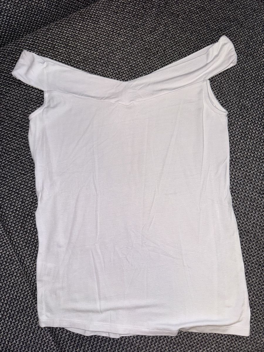 Top: Sommer Top, schulterfrei, Weiss, Gr. M - Basic Dept. Neu – Nuovo (secondo la descrizione) da Altdorf UR venduto da Lilelo82