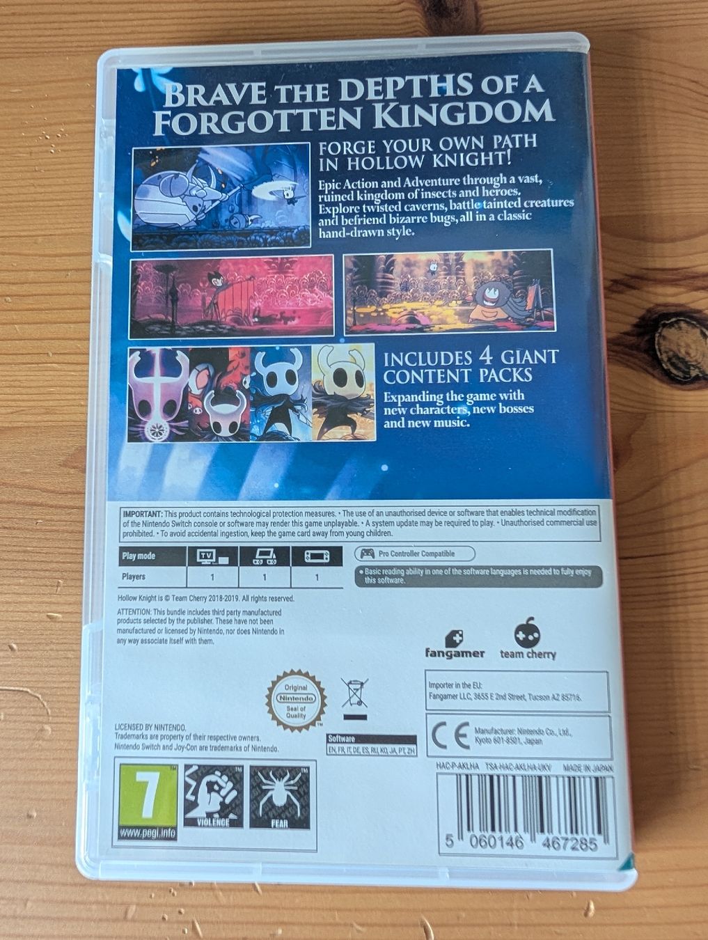 Jeux: Hollow Knight Nintendo Switch Spiel – Neuf (Voir description) à Dübendorf par ykr_v2ls 1
