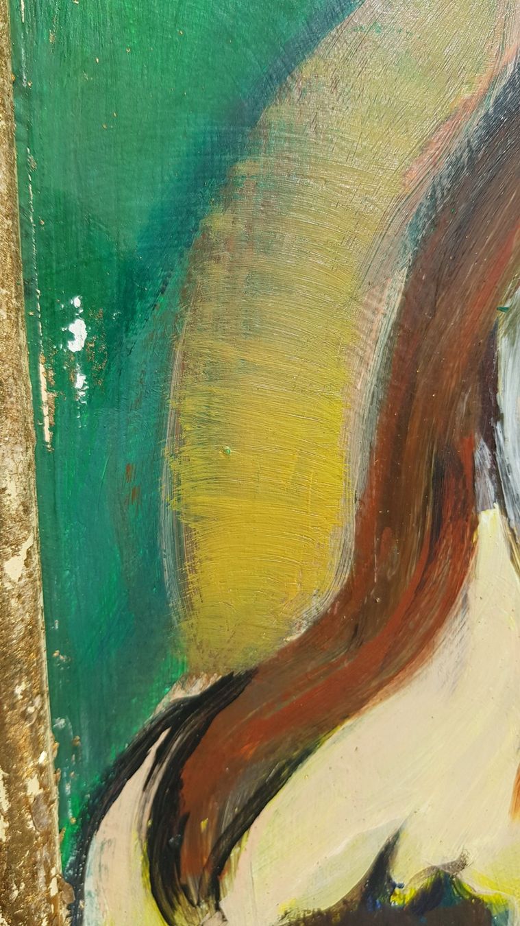 Dipinti: Mädchen Portrait aus Schweizer Sammlung – Usato da Horw venduto da Kunstreich7 6