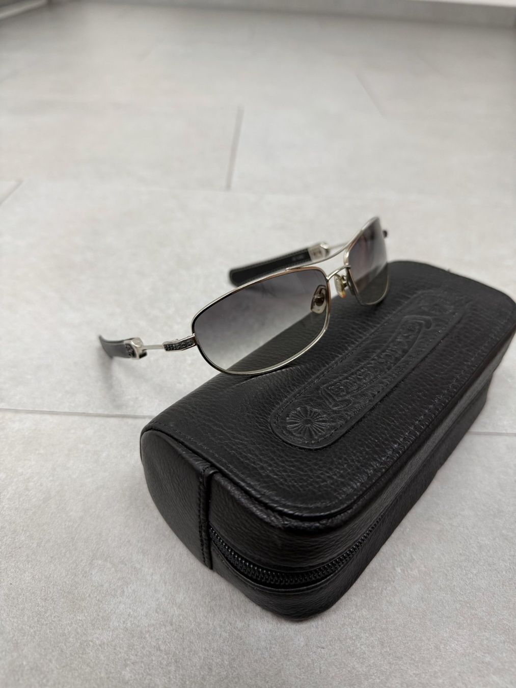 Chrome Hearts Occhiali & Lenti: Chrome Hearts GALAXIE Aviator Sunglasses – Usato da Biel/Bienne venduto da sami0788480082 5